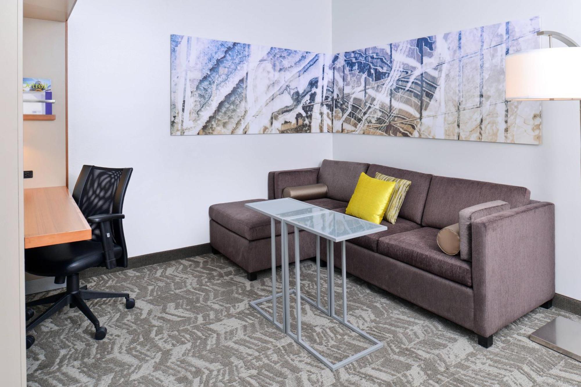 Springhill Suites By Marriott Detroit Metro Airport Romulus Exterior foto